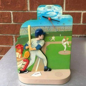 Animated Baseball Clock by Fun-Damental, from 1999 (No Sound)